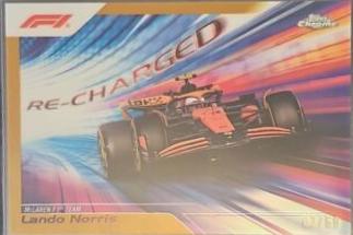 Lando Norris [Gold Refractor] #RECH-7