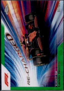 Lando Norris [Green Refractor] #RECH-7