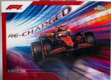 Lando Norris [Red Refractor] #RECH-7