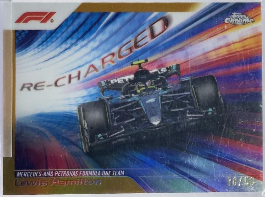 Lewis Hamilton [Gold Refractor] #RECH-6