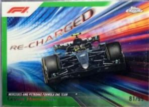 Lewis Hamilton [Green Refractor] #RECH-6