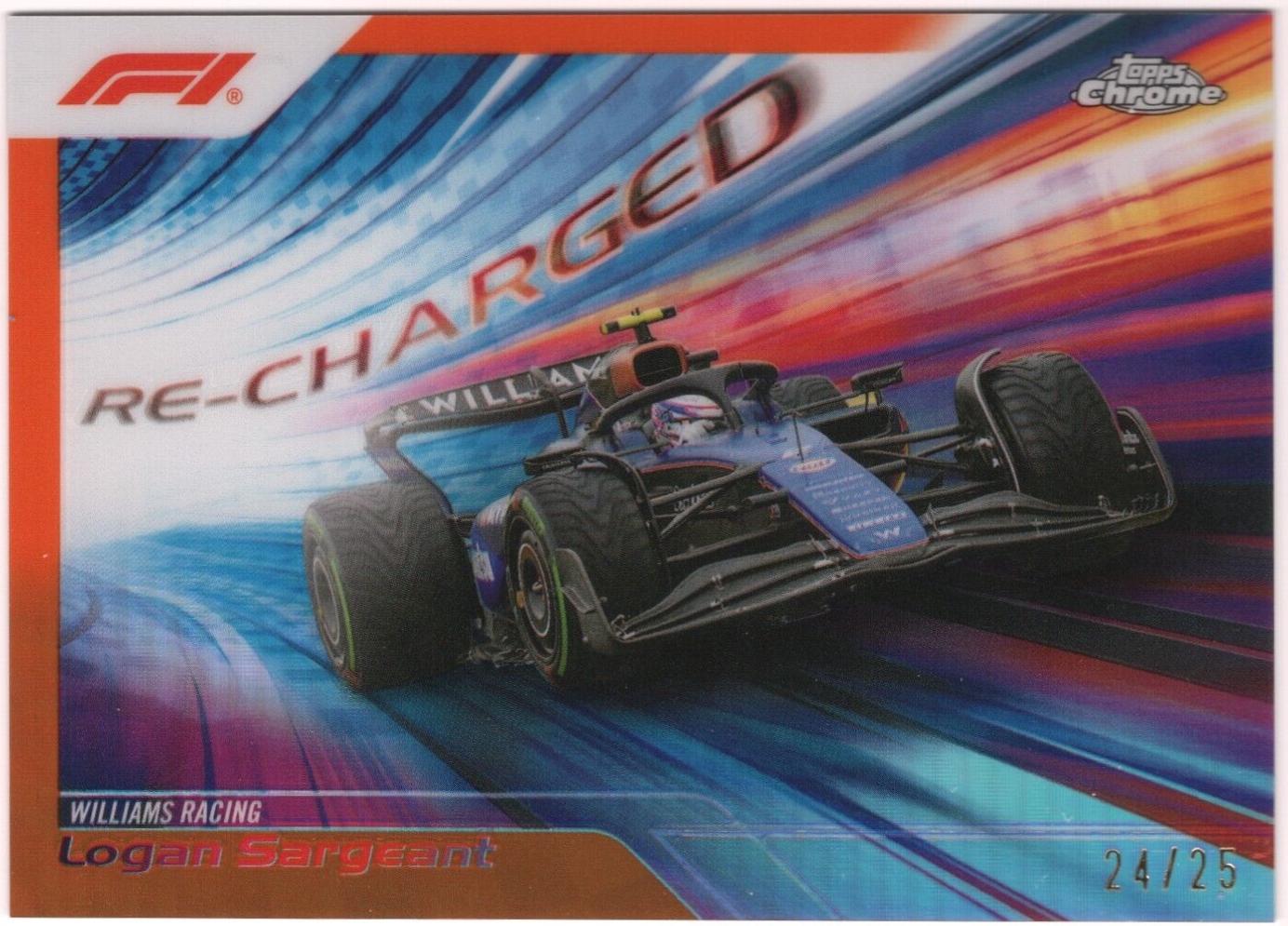 Logan Sargeant [Orange Refractor] #RECH-20