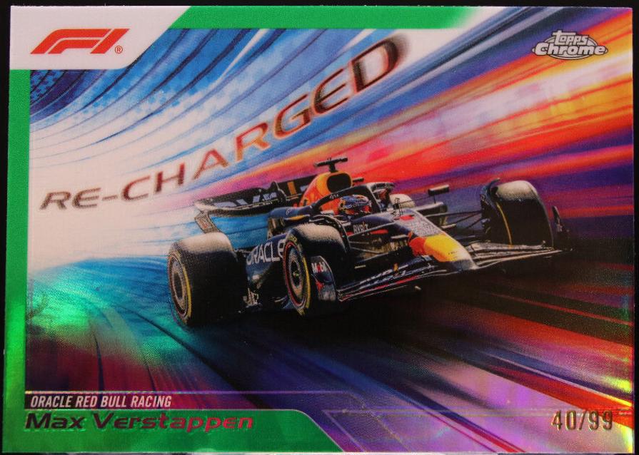 Max Verstappen [Green Refractor] #RECH-1