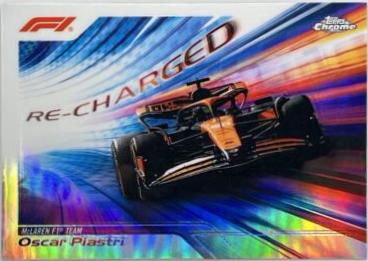 Oscar Piastri [Orange Refractor] #RECH-8