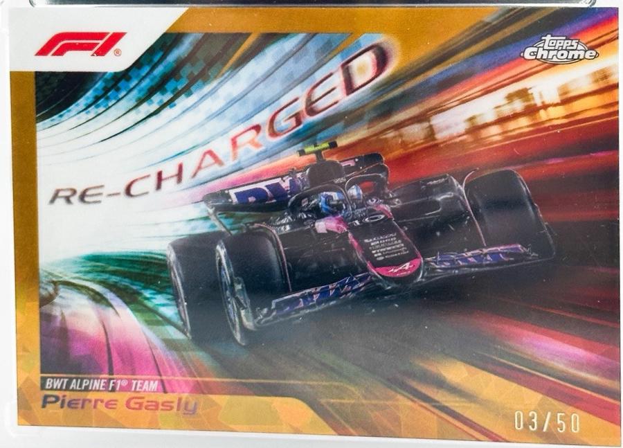 Pierre Gasly [Gold Refractor] #RECH-10