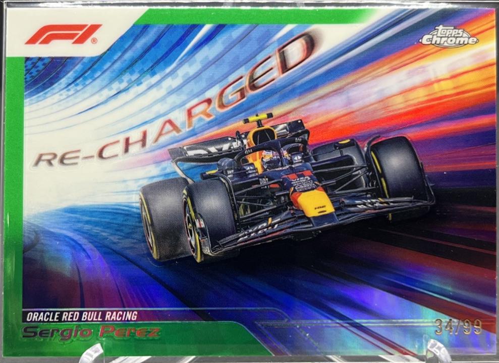 Sergio Perez [Green Refractor] #RECH-2