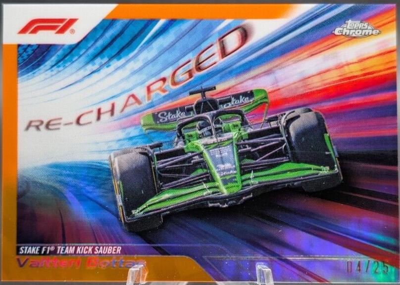 Valtteri Bottas [Orange Refractor] #RECH-13