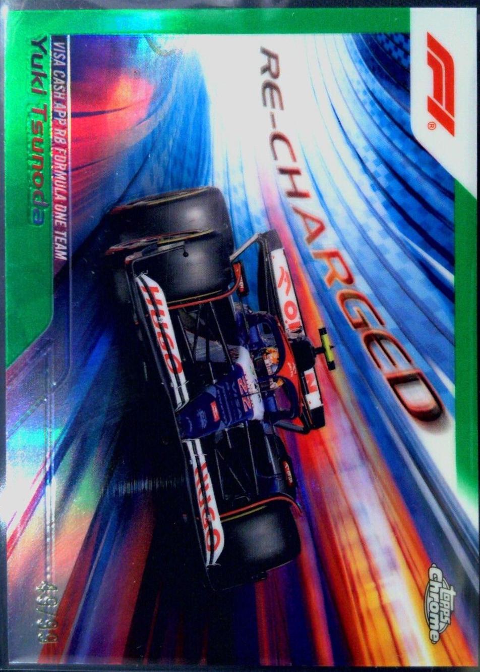Yuki Tsunoda [Green Refractor] #RECH-17