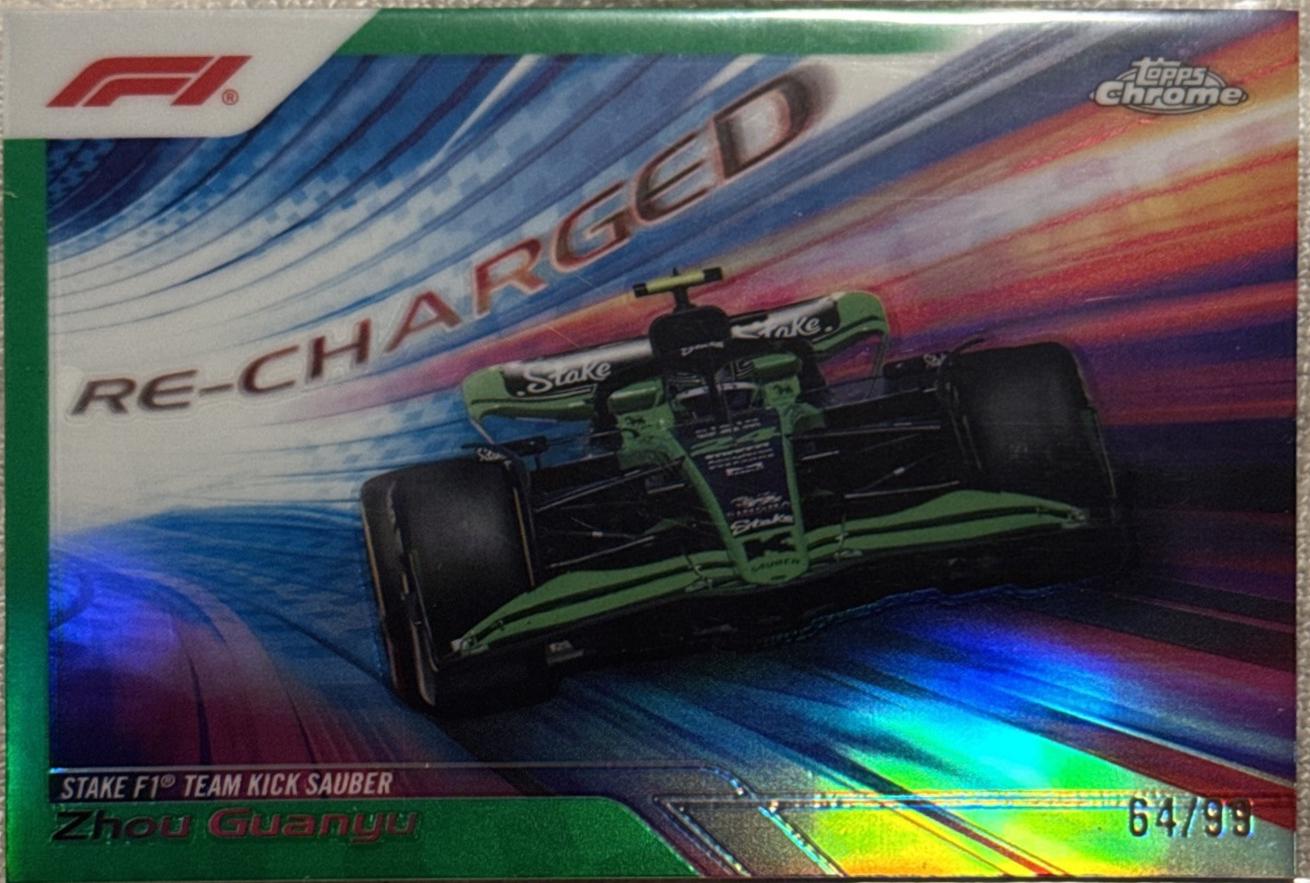 Zhou Guanyu [Green Refractor] #RECH-14