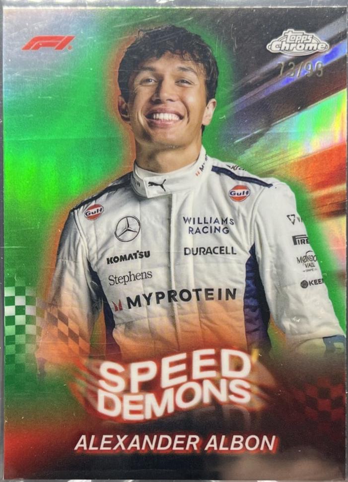 Alexander Albon [Green Refractor] #SD-19