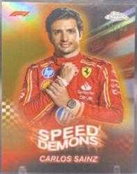 Carlos Sainz [Gold Refractor] #SD-4