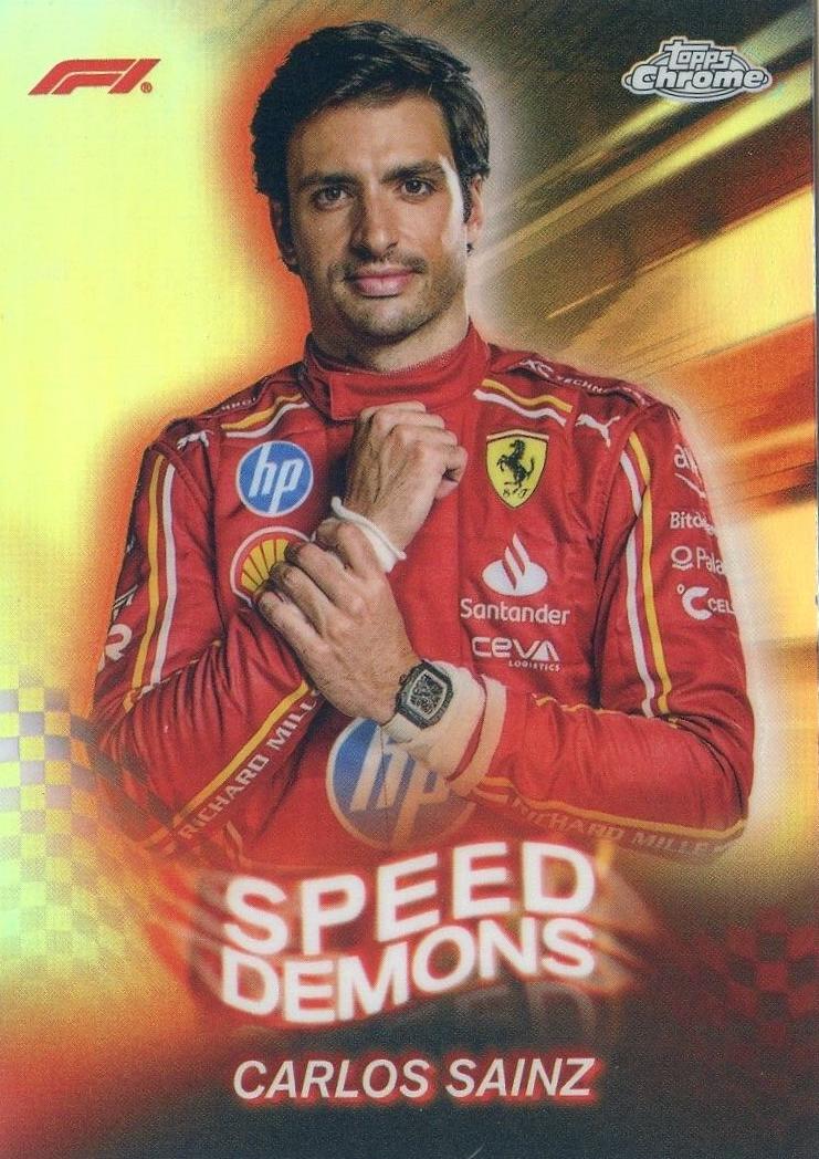 Carlos Sainz [Orange Refractor] #SD-4