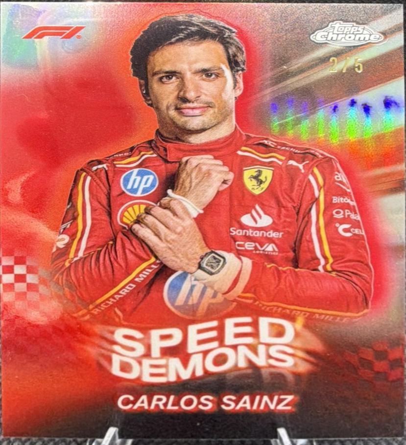 Carlos Sainz [Red Refractor] #SD-4