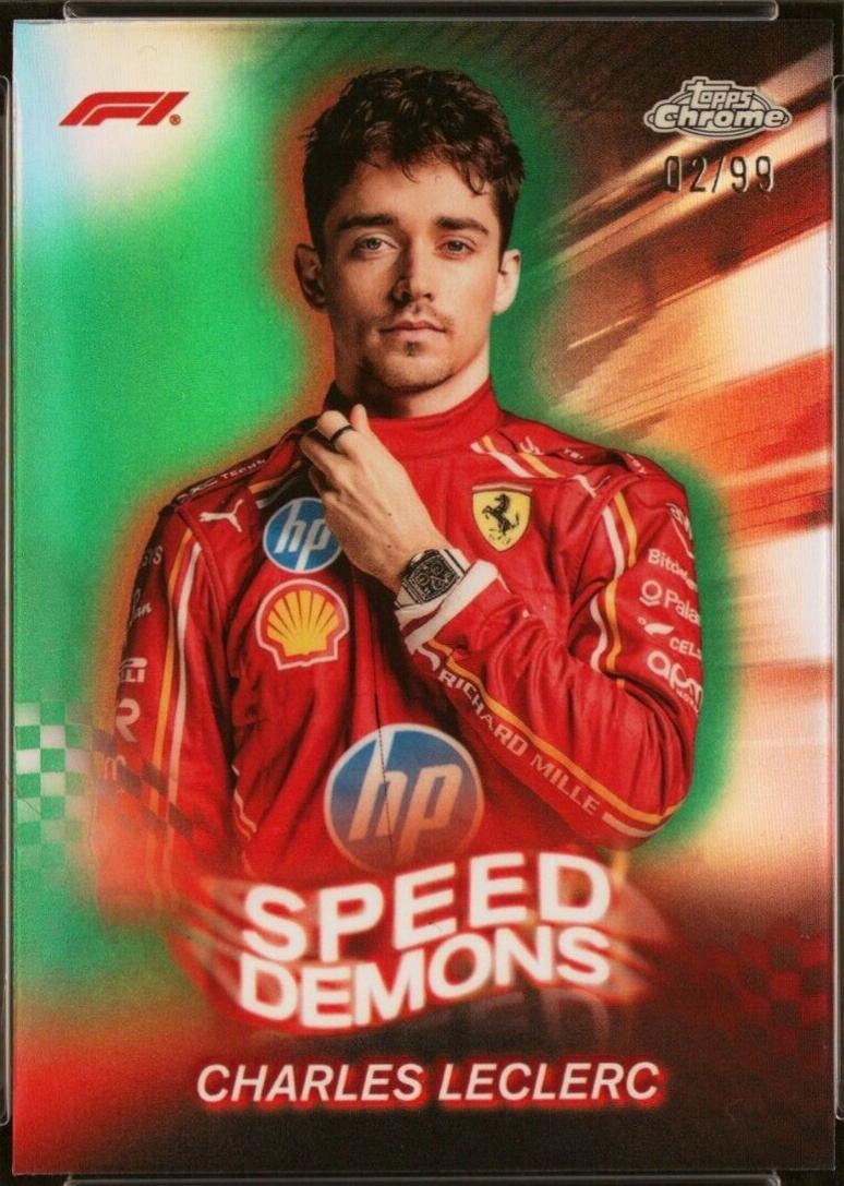 Charles Leclerc [Green Refractor] #SD-3