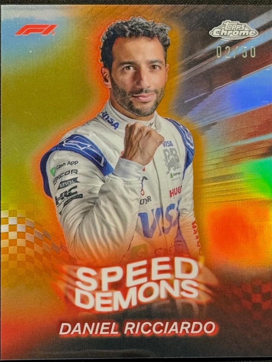 Daniel Ricciardo [Gold Refractor] #SD-18