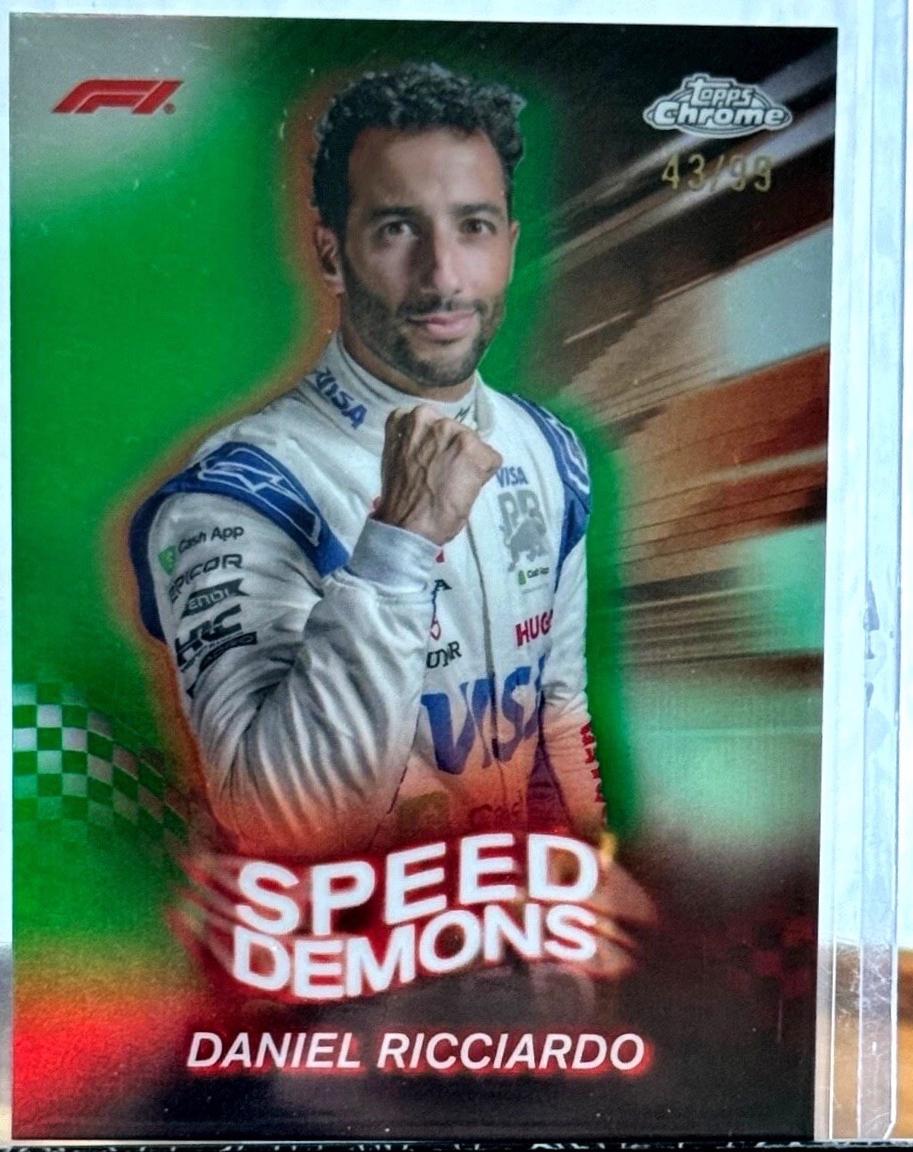 Daniel Ricciardo [Green Refractor] #SD-18