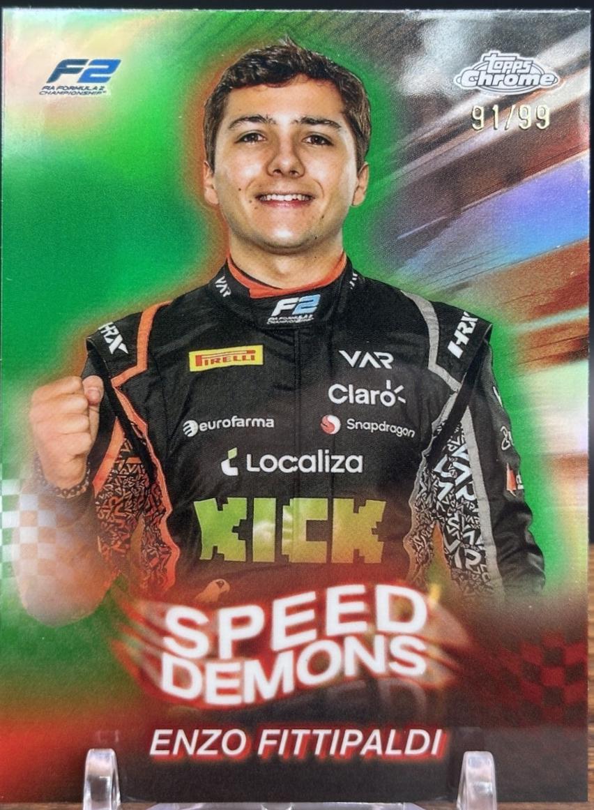 Enzo Fittipaldi [Green Refractor] #SD-23