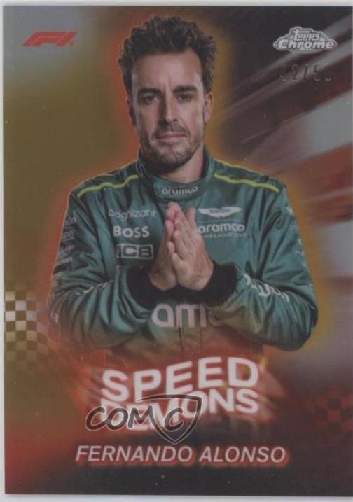 Fernando Alonso [Gold Refractor] #SD-11