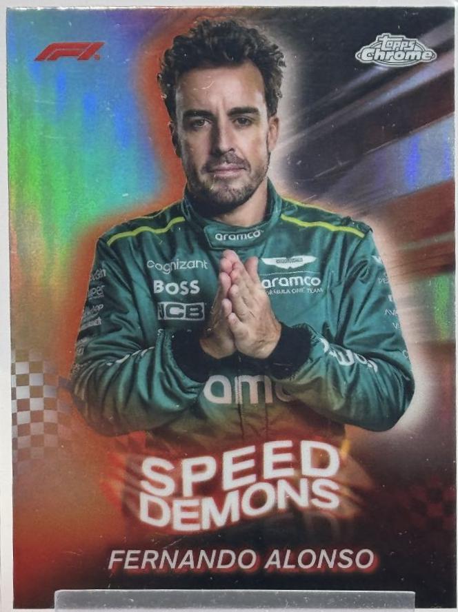 Fernando Alonso [Orange Refractor] #SD-11