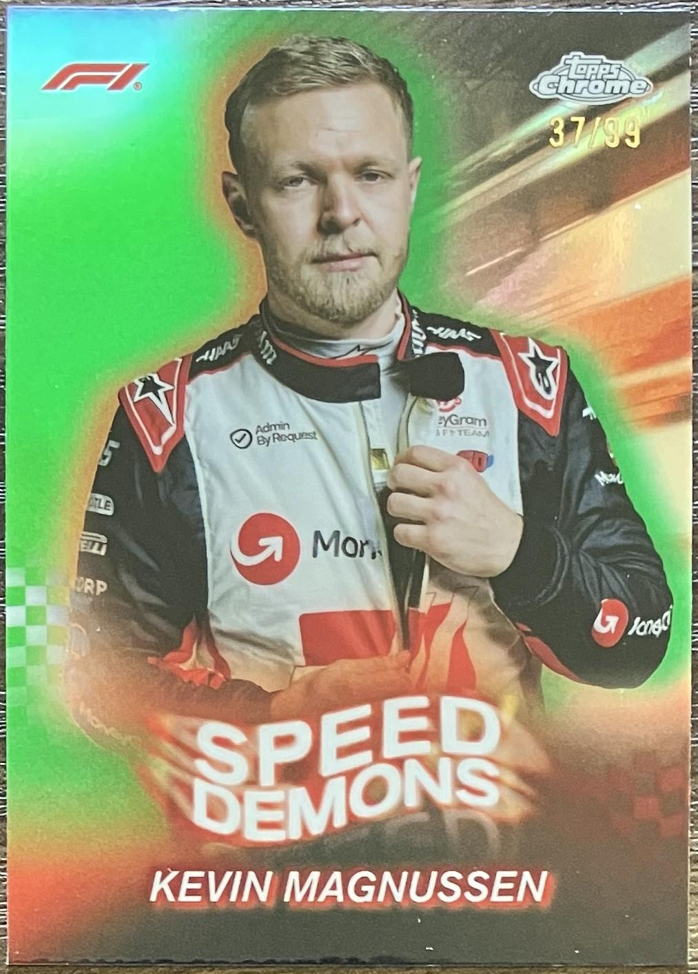 Kevin Magnussen [Green Refractor] #SD-16