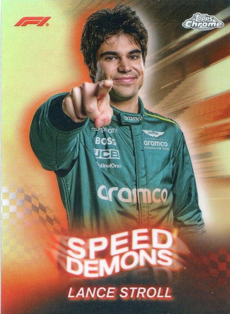 Lance Stroll [Orange Refractor] #SD-12