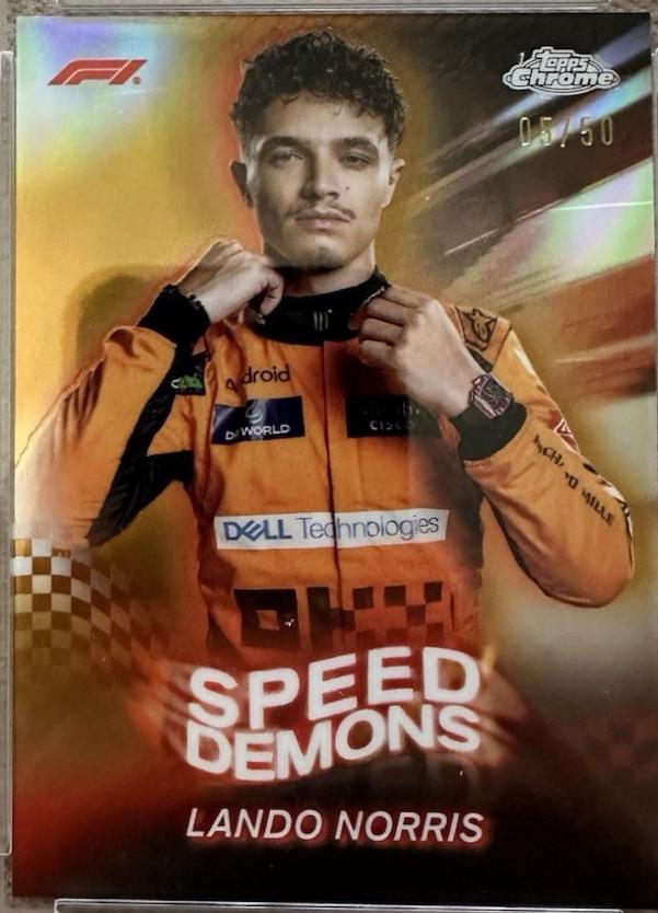 Lando Norris [Gold Refractor] #SD-7