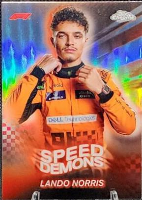 Lando Norris [Orange Refractor] #SD-7