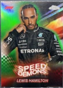Lewis Hamilton [Green Refractor] #SD-6