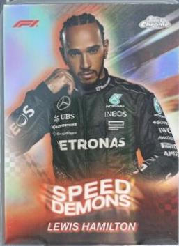Lewis Hamilton [Orange Refractor] #SD-6