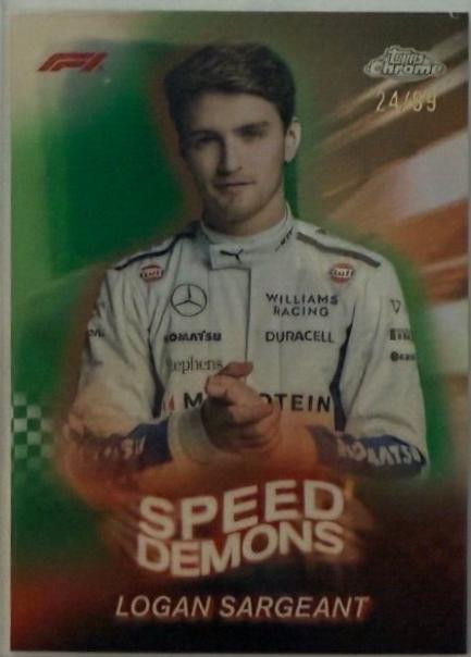 Logan Sargeant [Green Refractor] #SD-20
