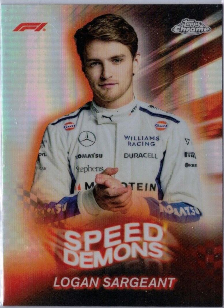 Logan Sargeant [Orange Refractor] #SD-20