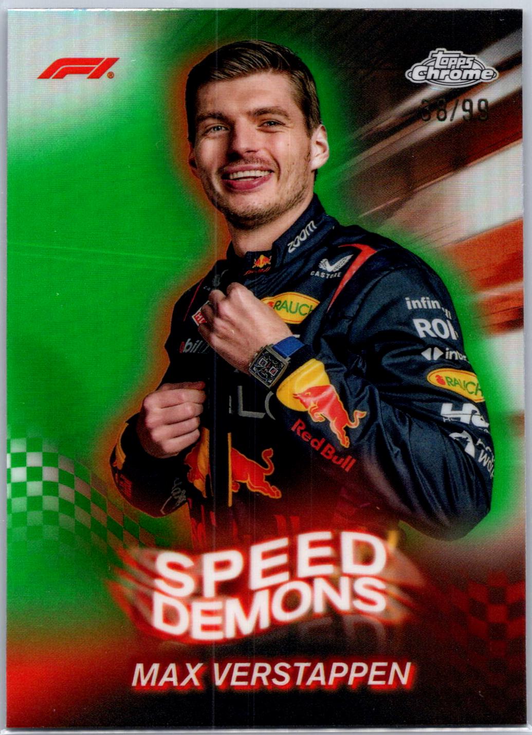 Max Verstappen [Green Refractor] #SD-1