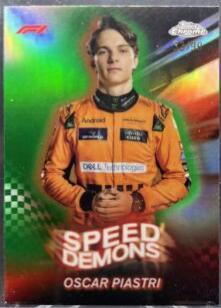 Oscar Piastri [Green Refractor] #SD-8