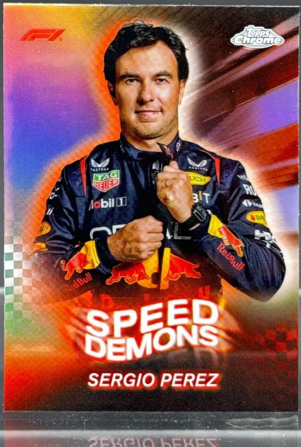 Sergio Perez [Orange Refractor] #SD-2