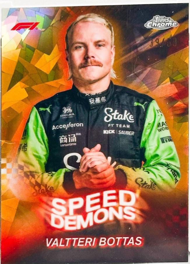 Valtteri Bottas [Gold Refractor] #SD-13