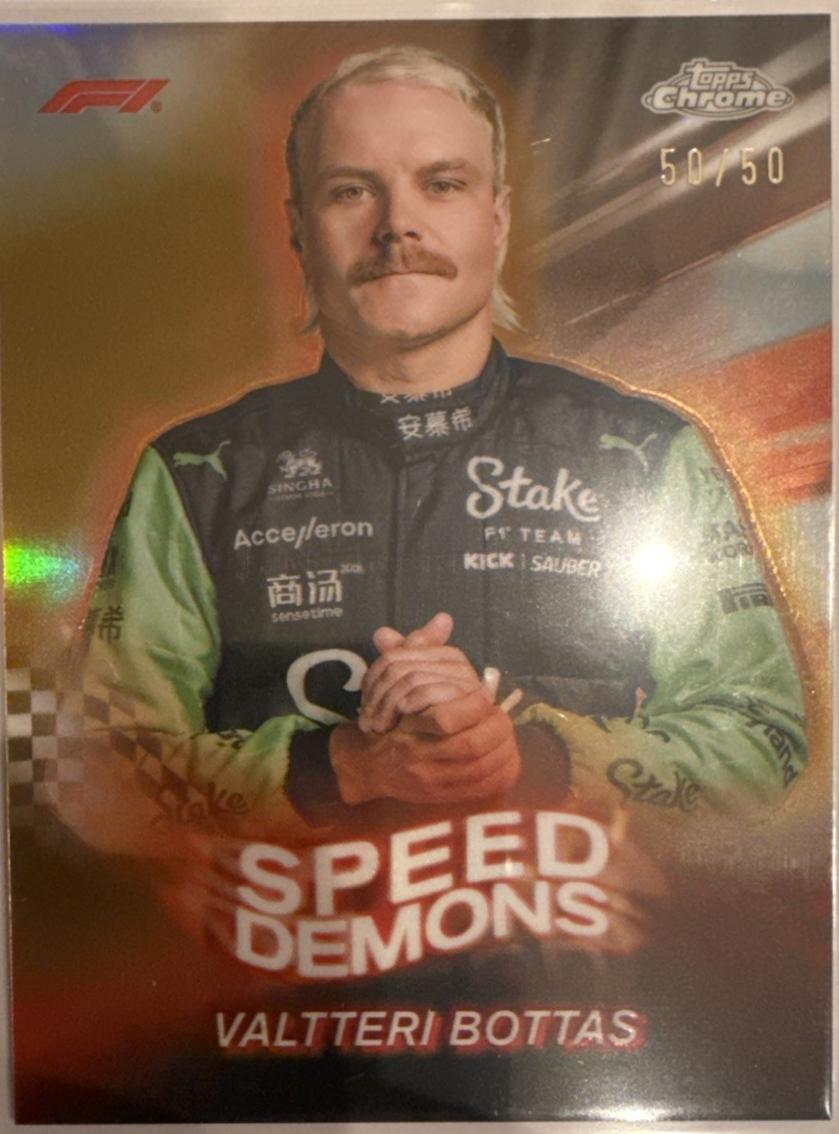 Valtteri Bottas [Orange Refractor] #SD-13