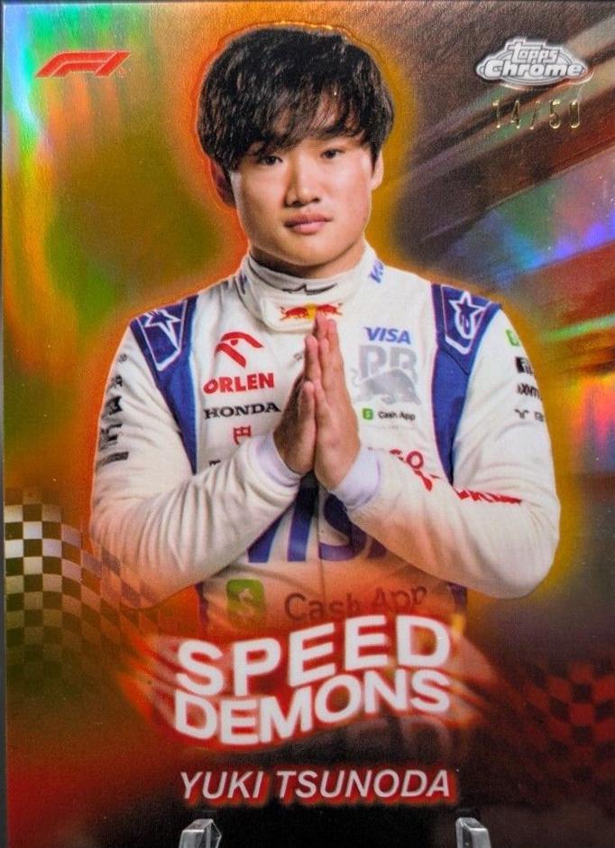 Yuki Tsunoda [Gold Refractor] #SD-17