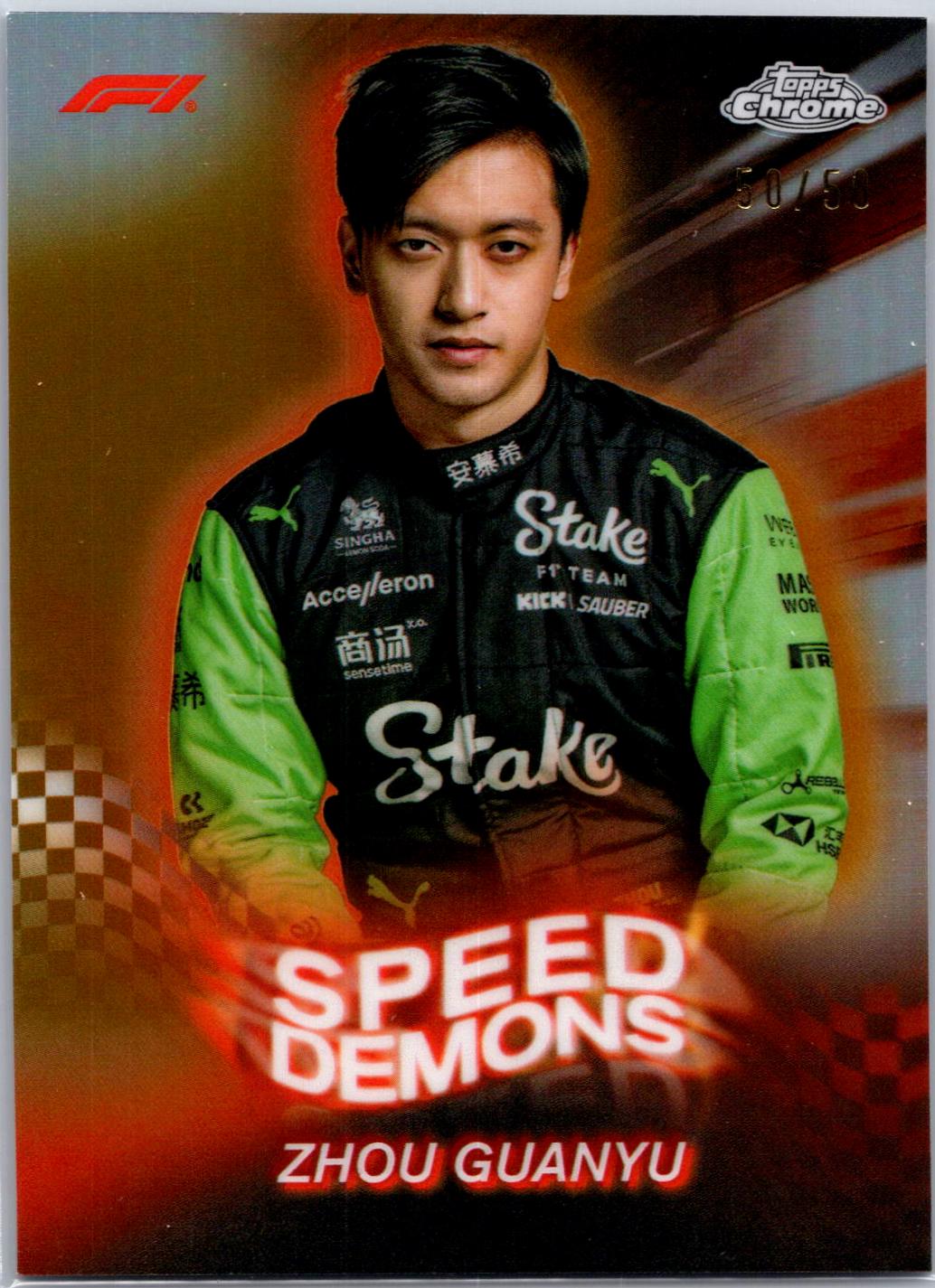 Zhou Guanyu [Gold Refractor] #SD-14