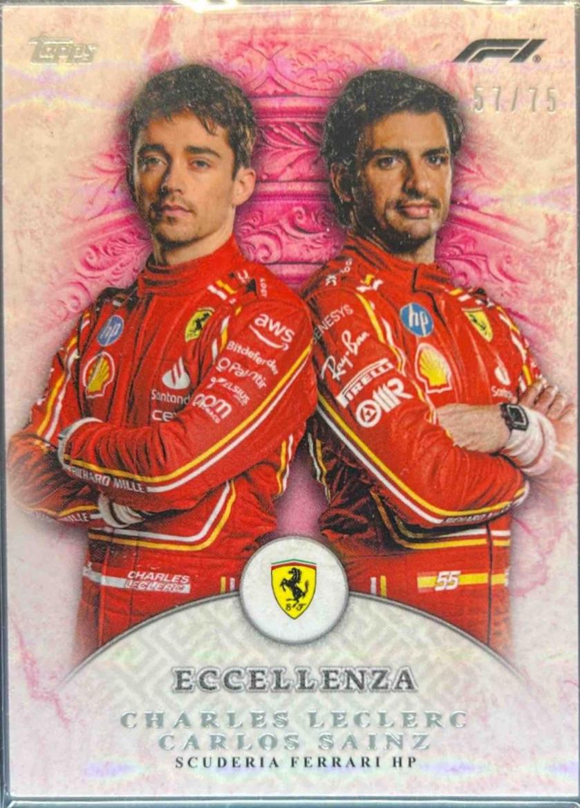 Charles Leclerc / Carlos Sainz  [Pink]