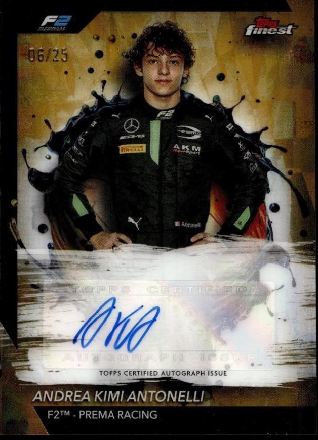 Andrea Kimi Antonelli [Gold Refractor] #FAC-ANT