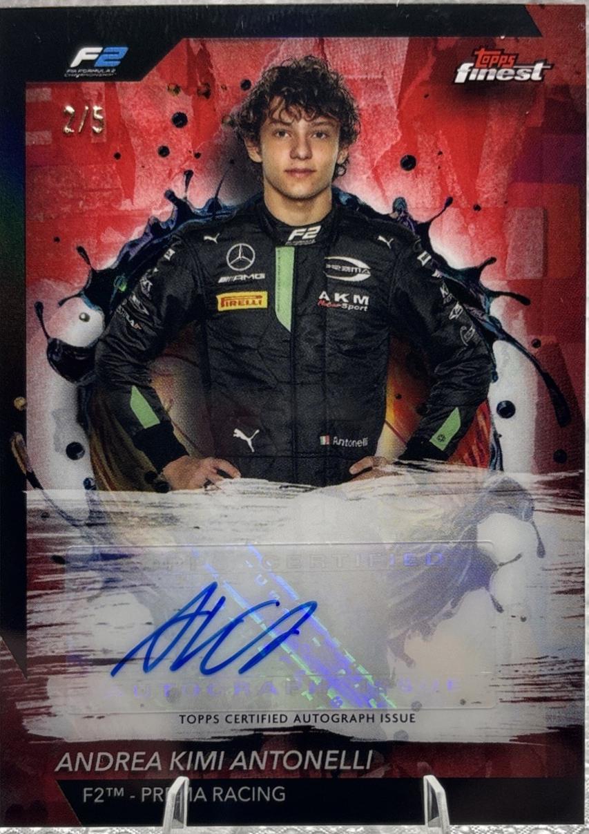 Andrea Kimi Antonelli [Red Refractor] #FAC-ANT