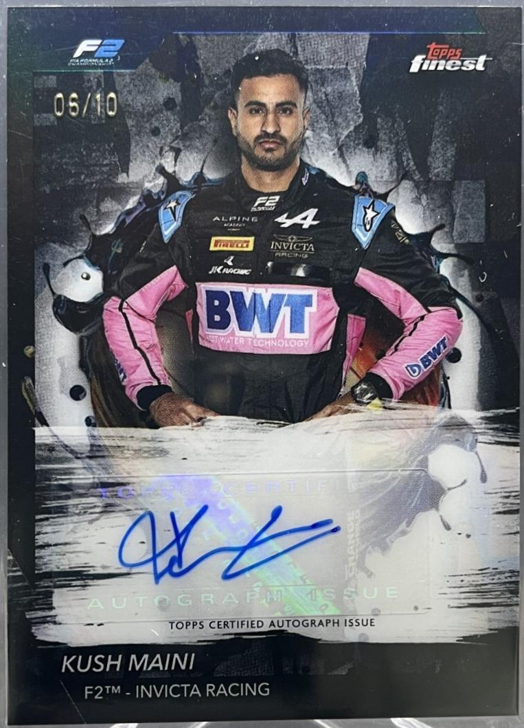 Kush Maini [Black Refractor] #FAC-MAI