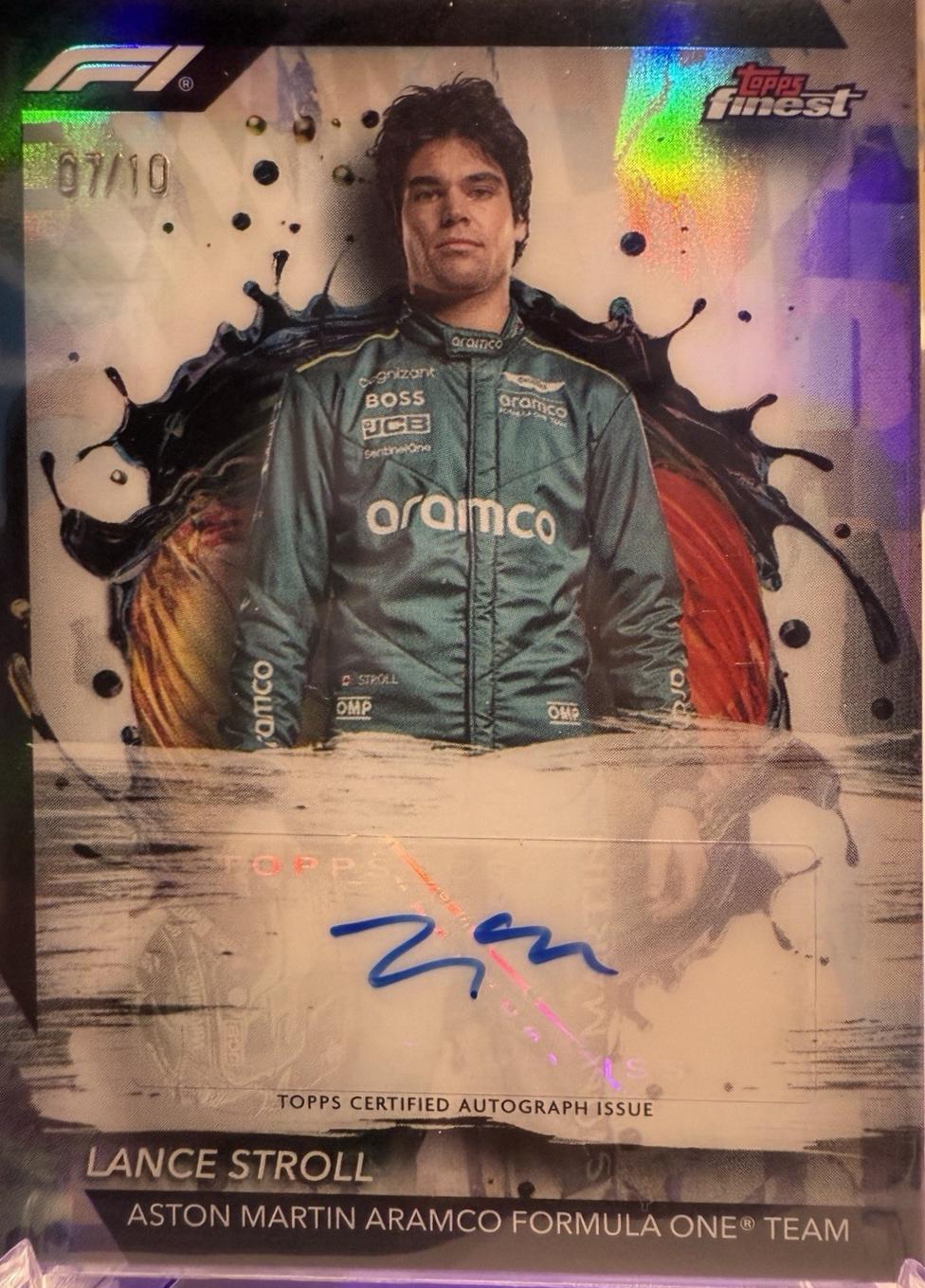 Lance Stroll [Black Refractor] #FAC-STR