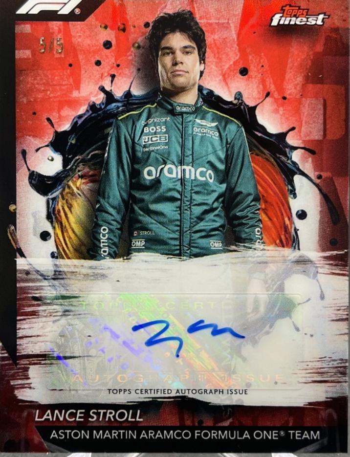 Lance Stroll [Red Refractor] #FAC-STR