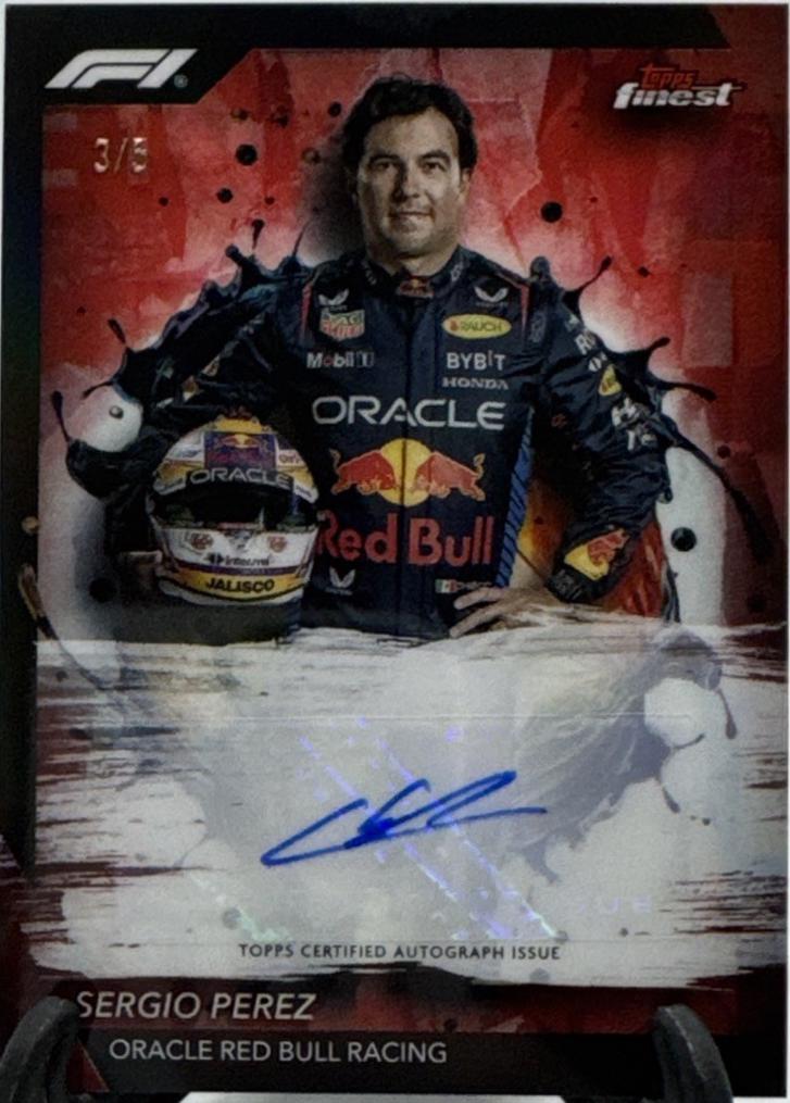 Sergio Perez [Red Refractor] #FAC-PER