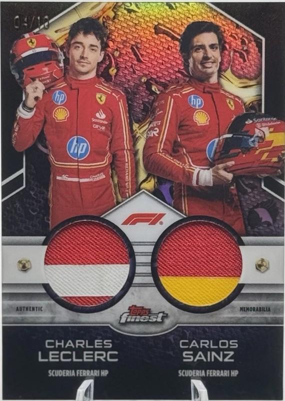 Carlos Sainz / Charles Leclerc [Black] #FDR-SF