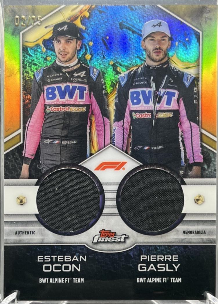Esteban Ocon / Pierre Gasly [Gold] #FDR-ALP