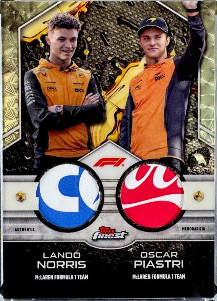 Lando Norris / Oscar Piastri [Superfractor] #FDR-McL