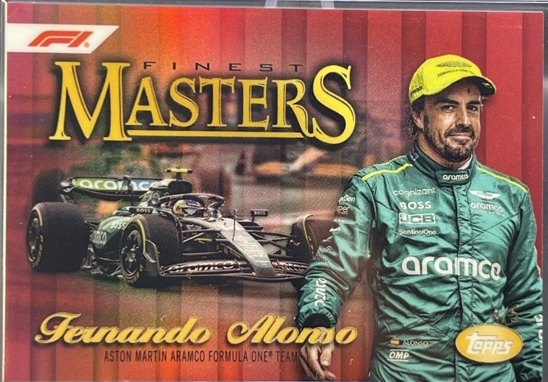 Fernando Alonso [Red Refractor] #MST-6