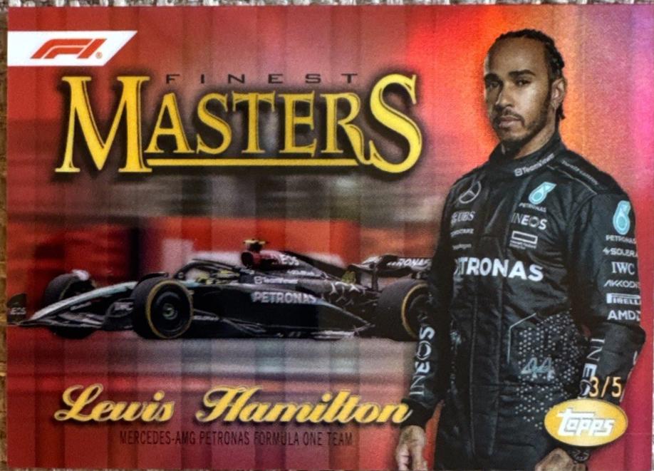 Lewis Hamilton [Red Refractor] #MST-3